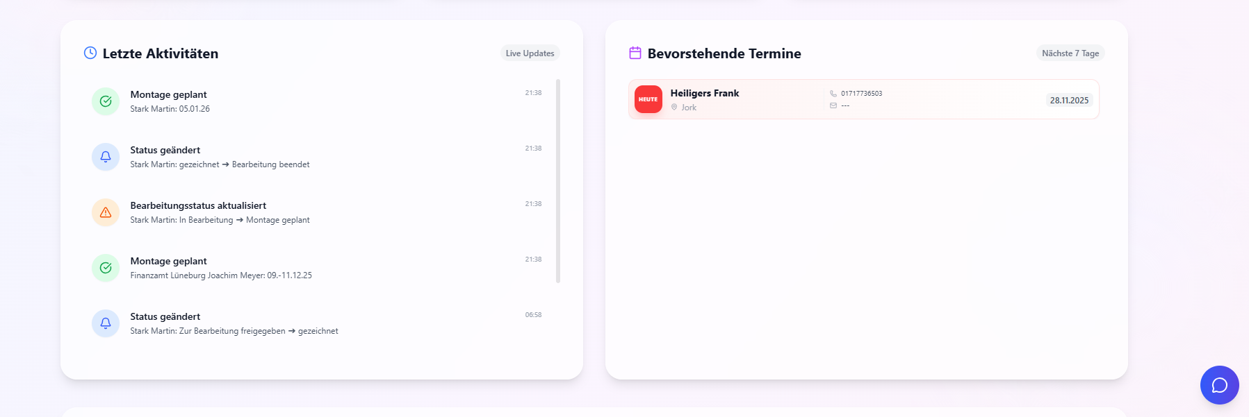Dashboard Screenshot 2