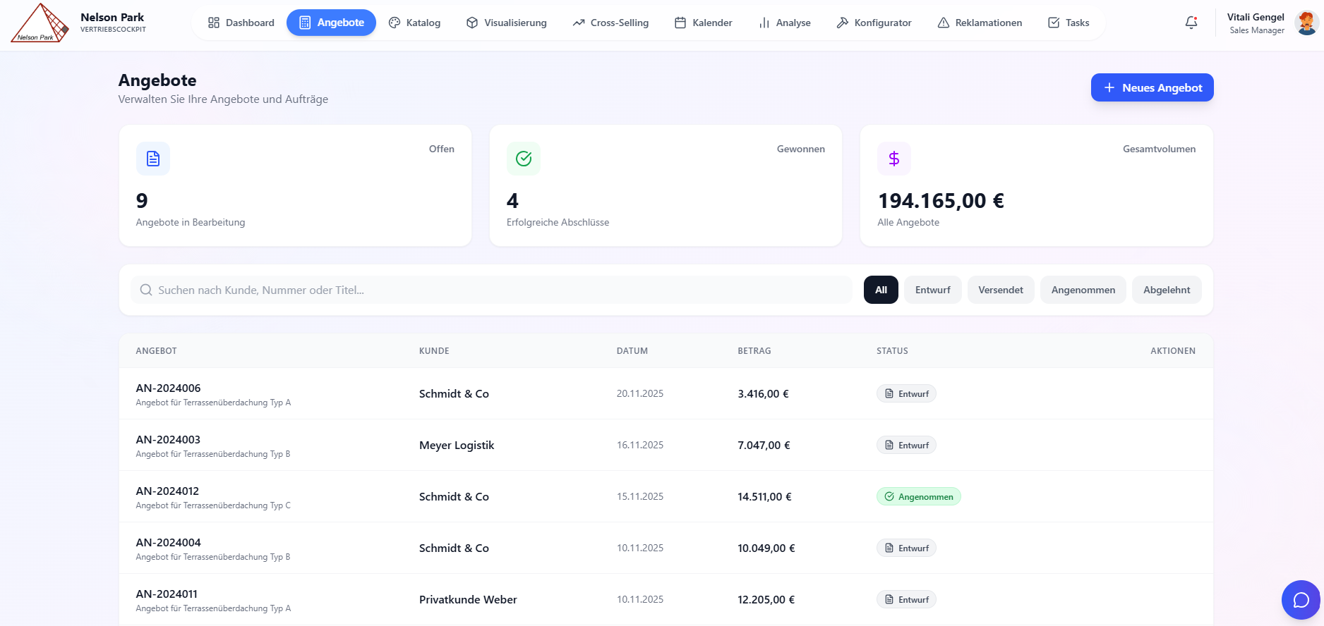 Dashboard Screenshot 6